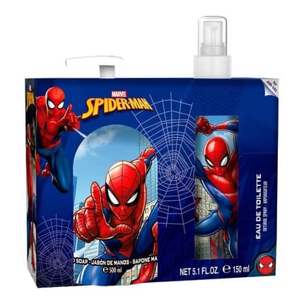 Air-Val Air Val Marvel Airval Spiderman Hand Soap Set Marvel Spiderman Set 2 Pieces Coffret (Coffret) Mixte 500ml - Maison des fragrances