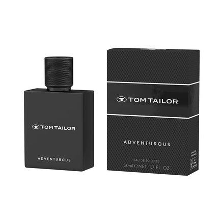 Tom Tailor Adventurous for Him EdT 50ml - Woody and Exciting Men's Fragrance with Bergamot, Lavender and Vanilla - Casual and Unique Tom Tailor