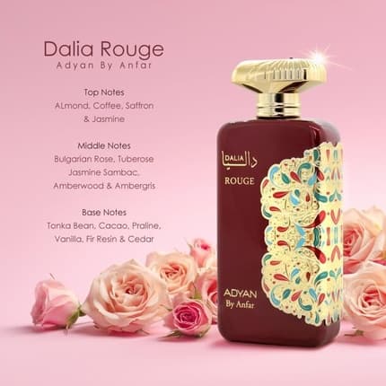 Ajmal Adyan Dalia Rouge Extrait De Parfum - Original Fragrance from Dubai Parfum (Parfum) Femme - Maison des fragrances