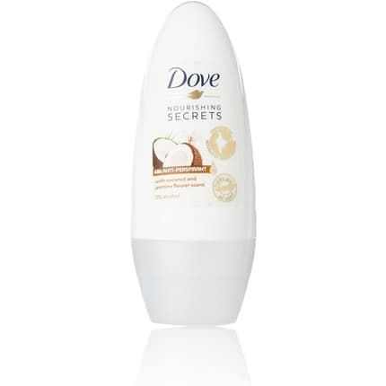 Dove Coconut and Jasmine Flower Antiperspirant Roll On 50oz Unisexe