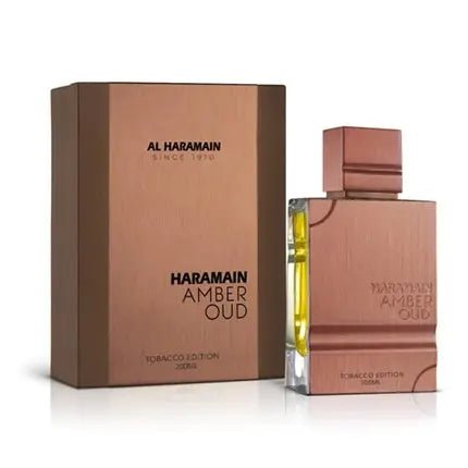Al Haramain Amber Oud Tobacco Edition with Atomizer for Unisex Adult Eau de Parfum (EDP) Mixte 198ml - Maison des fragrances