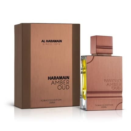 Al Haramain Amber Oud Tobacco Edition with Atomizer for Unisex Adult Eau de Parfum (EDP) Mixte 198ml - Maison des fragrances