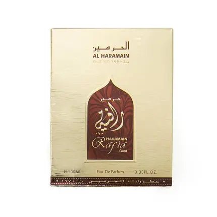 Al Haramain Rafia Gold Eau de Parfum (EDP) Mixte 100ml - Maison des fragrances