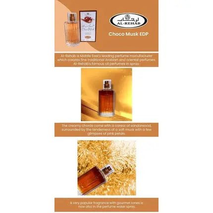 Al Rehab Choco Musk Perfume Al Rehab Eau de Parfum (EDP) Mixte 50ml - Maison des fragrances