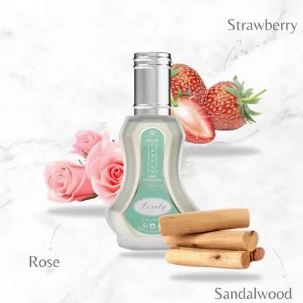 Al Rehab Lovely - Eau de Parfum Spray for Unisex 1.18 Ounce - Maison des fragrances