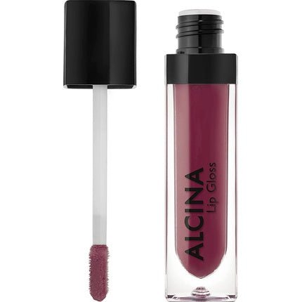 ALCINA Shiny Plum Lip Gloss with Hyaluronic Acid and Nourishing Oils from Dragon Fruit and Green Tea Seeds - Maison des fragrances