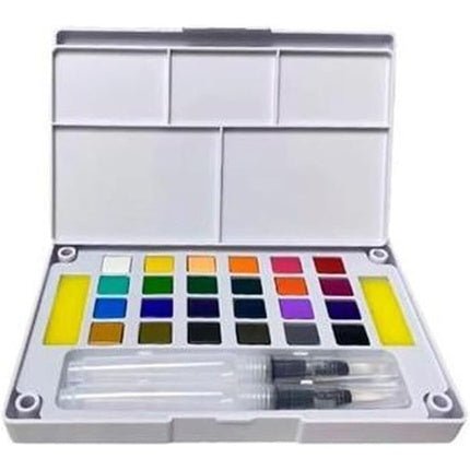 Alex Bog Watercolor Paint Set Pocketbox Artist 26 Pieces Multicolored - Maison des fragrances