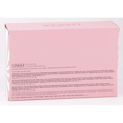 All About Eyes 15ml+ Take The Day Off Makeup Remover 50ml+ High Impact Mascara 3.5ml+ Bag , 3pcs+1Bag - Maison des fragrances