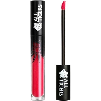 All Tigers Natural & Vegan Gloss 801 Raspberry Red 8ml - Maison des fragrances