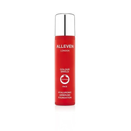 ALLEVEN Obsidian Colour Shield Face Foundation Natural Light Finish Quick and Easy Application All Skin Types UVA UVB IR and Vis 75ml - Maison des fragrances