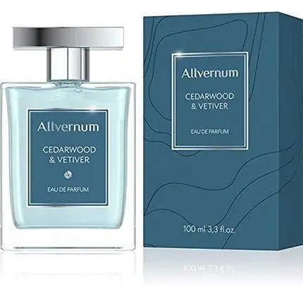 ALLVERNUM Men's Cedarwood & Vetiver - Eau de Parfum 100ml - Maison des fragrances