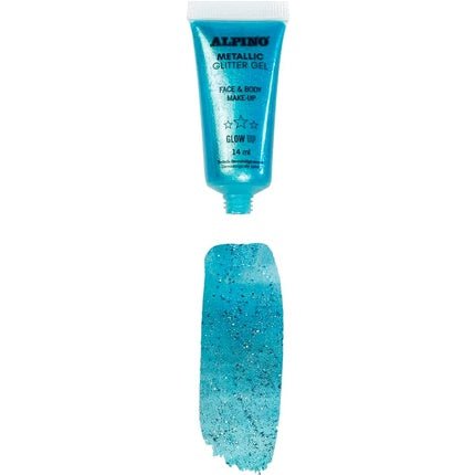Alpine Fiesta Metallic Glitter Gel with Blue Base 6 Pack - Liquid Glitter - Maison des fragrances