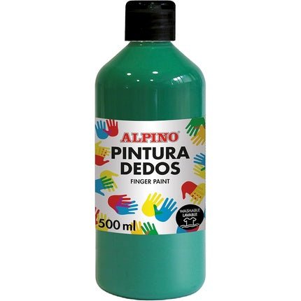 Alpino Bottle Finger Paint 500ml Meadow Green - Maison des fragrances