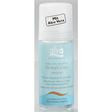 Alva Crystal Deodorant Roll-On Sensitive 50ml - Maison des fragrances