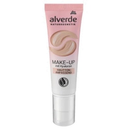 Alverde Hyaluronic Foundation - Skin - Adapting Formula, 30ml - Maison des fragrances