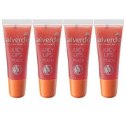 alverde NATURKOSMETIK Juicy Lips Peach Lip Gloss with Peach Kernel Oil 8ml - Maison des fragrances