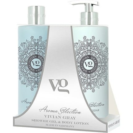 Amber & Cedar Cosmetic Body Care Set - Maison des fragrances