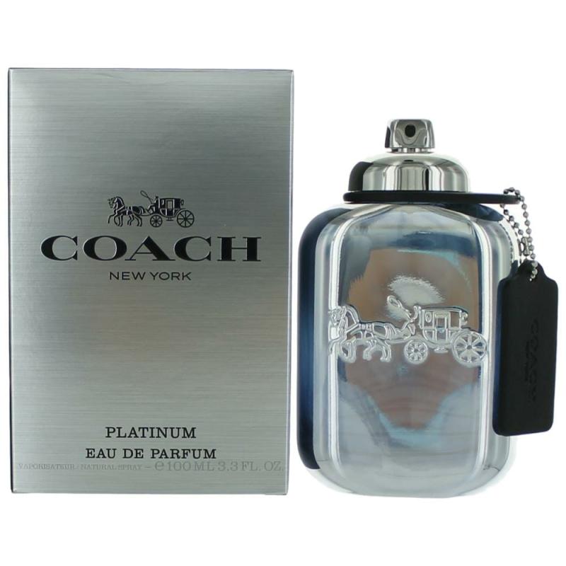 Coach New York Platinum Man Eau de Parfum (EDP) Mixte 100ml