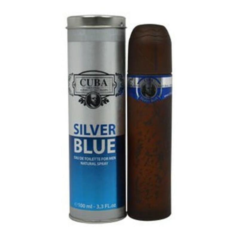 Cuba Original Silver Blue par Cuba Eau de Toilette (EDT) Mixte 100ml