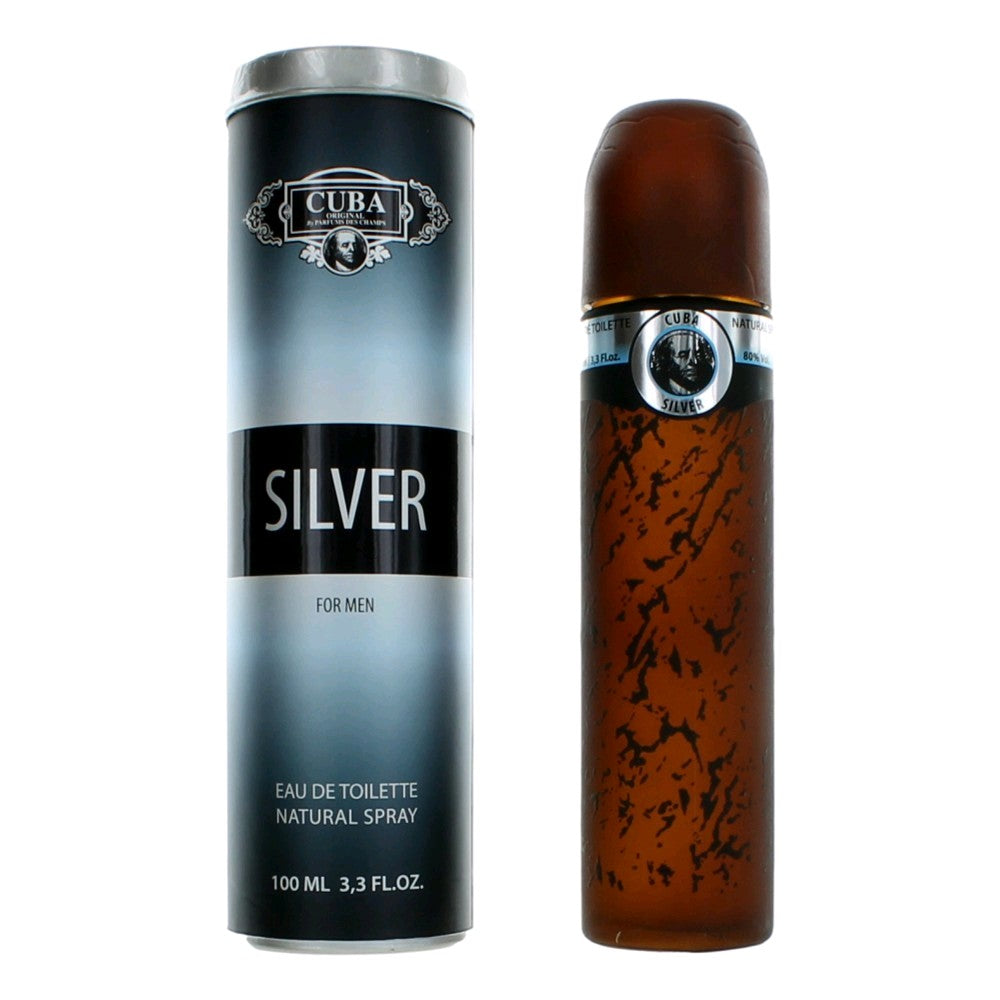 Cuba Original Cuba Silver Eau De Toilette Spray 100ml