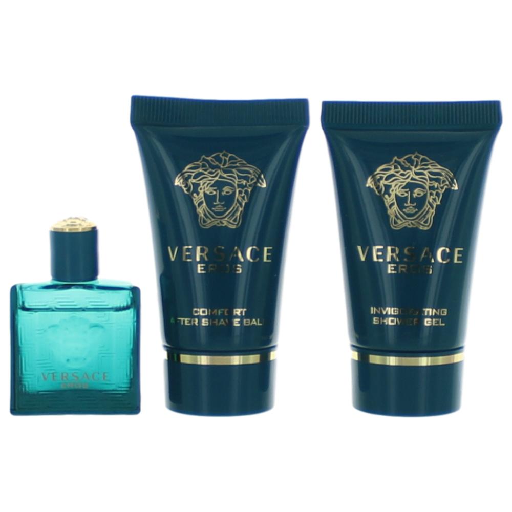 Versace Eros 3 Piece Mini Gift Set 5ml
