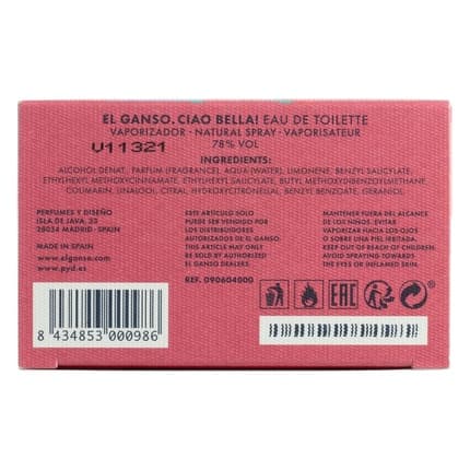 El Ganso Ciao Bella Eau de Toilette (EDT) Femme 125ml