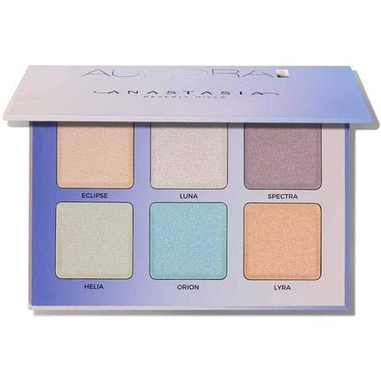 Anastasia Beverly Hills Glow Kit Aurora Yellow Blue Gold Lilac Green Pink Rose Purple - Maison des fragrances