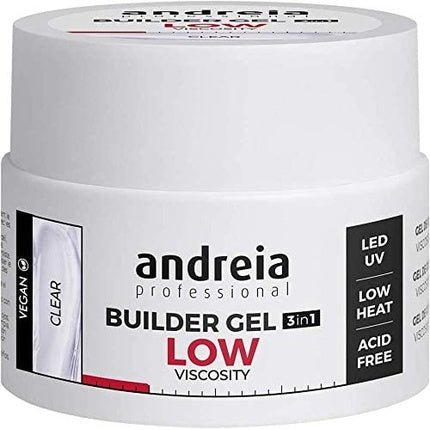 Andreia 3 - in - 1 Clear Construction Gel 44g VEGAN Low Viscosity - Maison des fragrances
