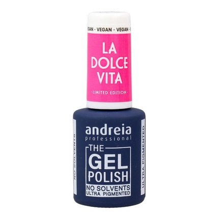 Andreia Dolce Vita DV5 Vibrant Pink Nail Polish 10.5ml - Maison des fragrances