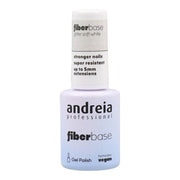 Andreia Gel Polish Fiber Base Color Glitter Soft White - 10.5 Ml - Maison des fragrances
