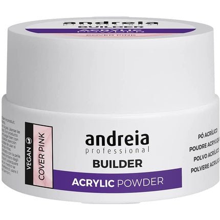 Andreia Professional Acrylic Builder Powder for Nail Extensions Cover Pink 20g - Maison des fragrances