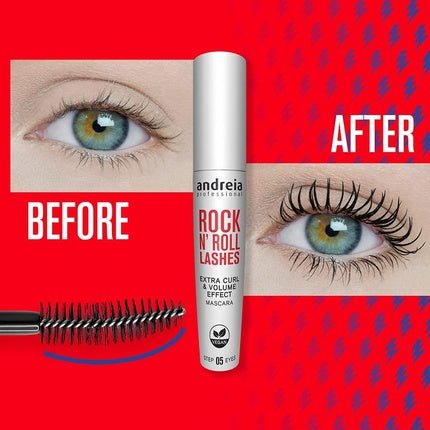 Andreia Professional Make Up Rock N Roll Lashes Extra Curl and Volume Mascara - Maison des fragrances