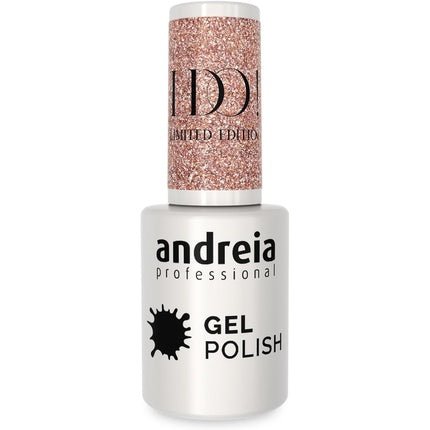 Andreia Professional Semi - Permanent Nail Gel Polish I DO Limited Collection Colour ID1 Pink Silver and Gold Glitter 10.5ml - Maison des fragrances