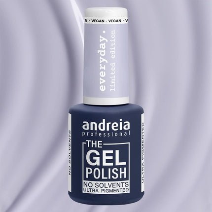 Andreia Professional Solvent - Free Gel Nail Polish Limited Collection Color ED4 Pastel Coral - Maison des fragrances