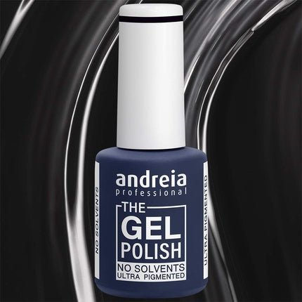 Andreia Professional The Gel Polish Solvent and Odor Free Gel Colour G42 Black - Maison des fragrances
