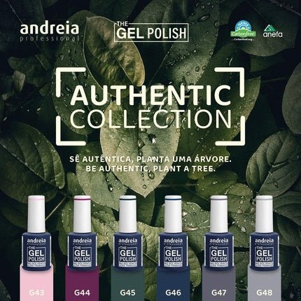 Andreia Professional The Gel Polish Solvent and Odor Free Gel Colour G46 Underwater Blue - Maison des fragrances