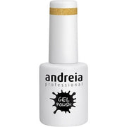 Andreia Semi - Permanent Nail Gel Polish Colour 281 Gold Glitter 10.5ml - Maison des fragrances