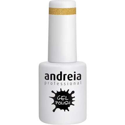 Andreia Semi - Permanent Nail Gel Polish Colour 281 Gold Glitter 10.5ml - Maison des fragrances
