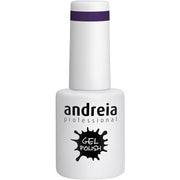Andreia Semi - Permanent Nail Gel Polish for UV/LED Lamp Intense Shine and 4 weeks Lasting French Manicure Nail Gel Varnish Colour 299 Purple Shades of Grey 10.5ml - Maison des fragrances
