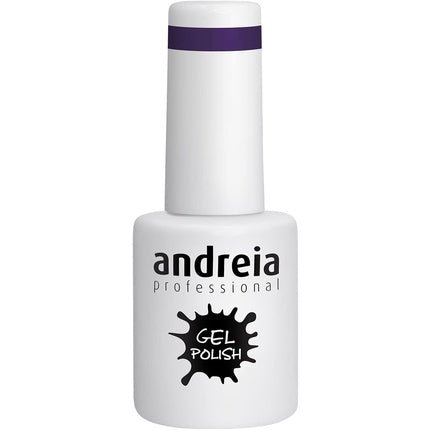 Andreia Semi - Permanent Nail Gel Polish for UV/LED Lamp Intense Shine and 4 weeks Lasting French Manicure Nail Gel Varnish Colour 299 Purple Shades of Grey 10.5ml - Maison des fragrances