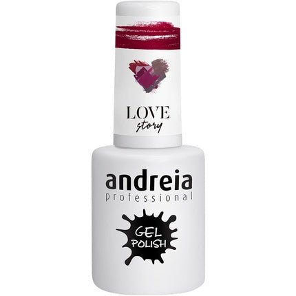 Andreia Semi - Permanent Nail Gel Polish for UV/LED Lamp Intense Shine and 4 weeks Lasting French Manicure Nail Gel Varnish Colour 304 Red Shades of Pink 10.5ml - Maison des fragrances