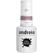 Andreia Semi - Permanent Nail Gel Polish for UV/LED Lamp Intense Shine and 4 weeks Lasting French Manicure Nail Gel Varnish Colour BA2 Pink Shades of Red 10.5ml - Maison des fragrances