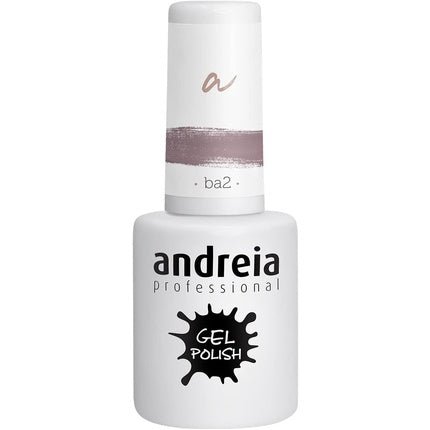 Andreia Semi - Permanent Nail Gel Polish for UV/LED Lamp Intense Shine and 4 weeks Lasting French Manicure Nail Gel Varnish Colour BA2 Pink Shades of Red 10.5ml - Maison des fragrances