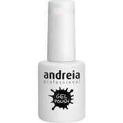 Andreia Semi - Permanent Nail Gel Polish for UV/LED Lamp Intense Shine and 4 weeks Lasting Varnish Colour 219 Milky White 10.5ml - Maison des fragrances