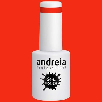 Andreia Semi - Permanent Nail Gel Polish for UV/LED Lamp Intense Shine and 4 weeks Lasting Varnish Colour 293 Coral 10.5ml - Maison des fragrances