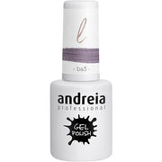 Andreia Semi - Permanent Nail Gel Polish for UV/LED Lamp Intense Shine and 4 weeks Lasting Varnish Colour BA3 Pink Glitter 10.5ml - Maison des fragrances