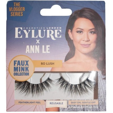 Ann Le So Lush Featherlight Feel Reusable Lashes with Adhesive Set - Maison des fragrances
