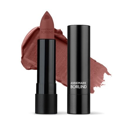 Annemarie Borlind Lipstick Matt Truffle Plum 4ml - Intensive Colors with Matte Effect, Hyaluronic Acid Moisturizes & Smoothens, Vegan - Maison des fragrances