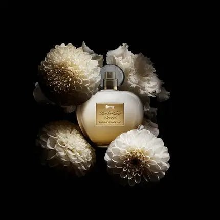 Antonio Banderas Banderas Perfumes Her Golden Secret Gift Set + Deodorant Fruity Floral Vanilla Notes Coffret (Coffret) Femme 80ml - Maison des fragrances