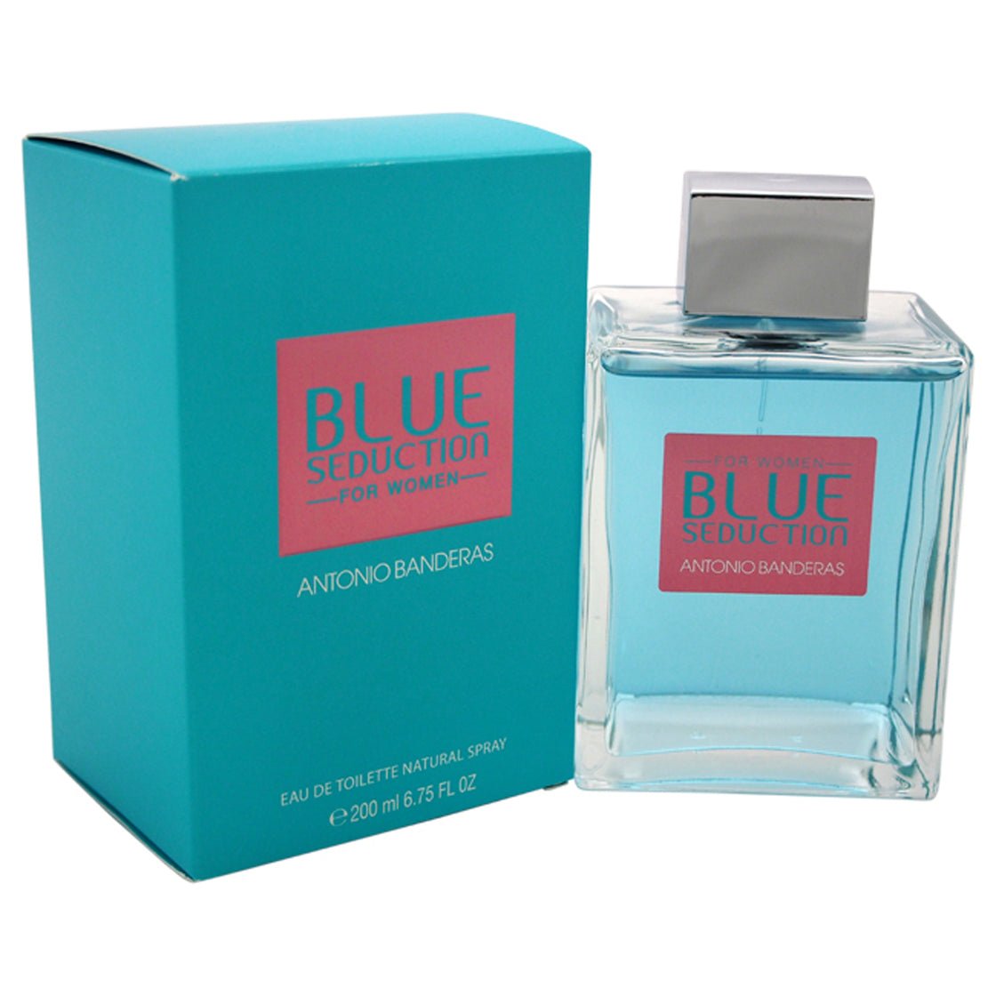 Antonio Banderas Blue Seduction And Eau de Toilette (EDT) Femme 200ml - Maison des fragrances